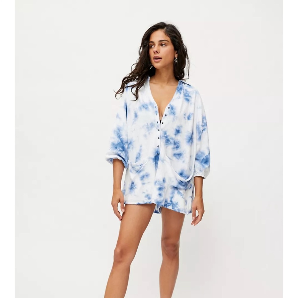 Tie dye romper